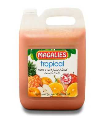 Show details for Juice Magalies Tropical Concentrate 5L 100% Picture of Juice Magalies Tropical Concentrate 5L 100%