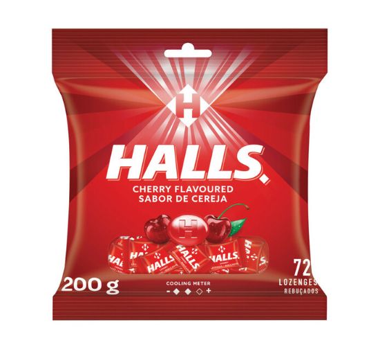 Picture of Sweets Halls Cherry Polybag (72's)