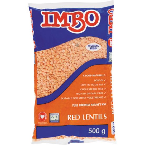 Picture of Lentils Red 10 x 500g