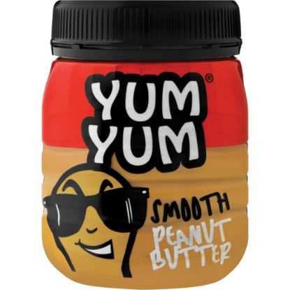 Show details for Peanut Butter Smooth Yum Yum 400g Picture of Peanut Butter Smooth Yum Yum 400g