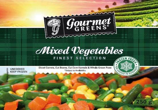 Picture of Frozen Gourmet Greens Mixed Veg 250g