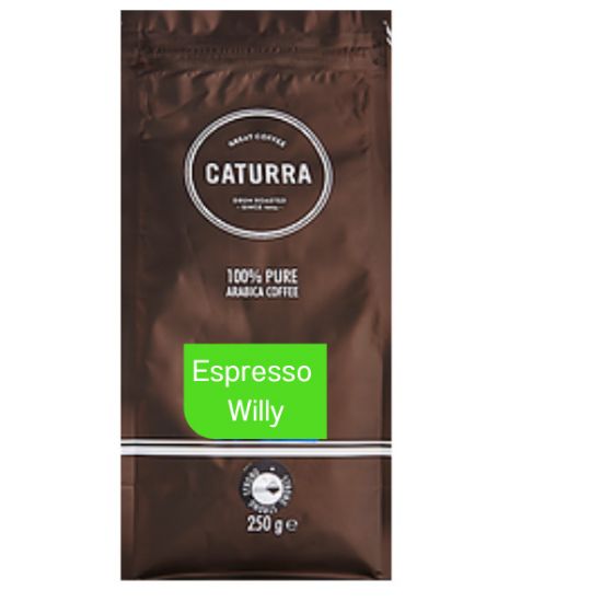 Picture of Coffee Caturra Espresso Willy Beans 1KG