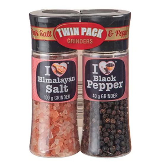 Picture of Spice Himalayan Salt & Pepper Grinder Combo 140g