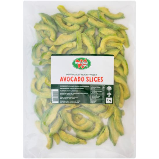 Picture of Avocado Sliced IQF Frozen  1kg