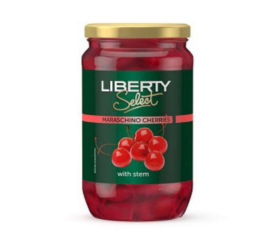 Picture of Cherries Maraschino With Stems Craft 720g