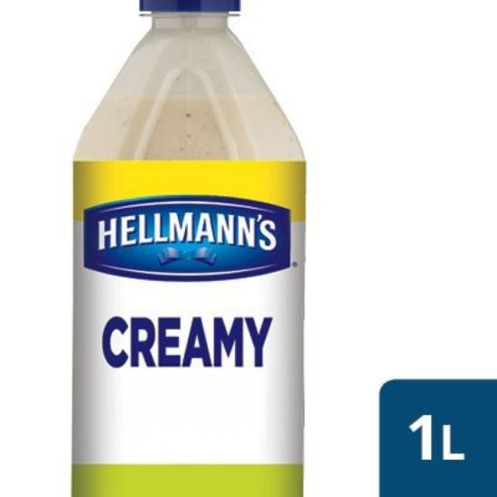 Picture of Salad Dressing Creamy Hellmans 1L