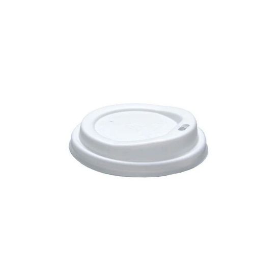 Picture of PET Lids Coffee to Go White 250ml 50's
