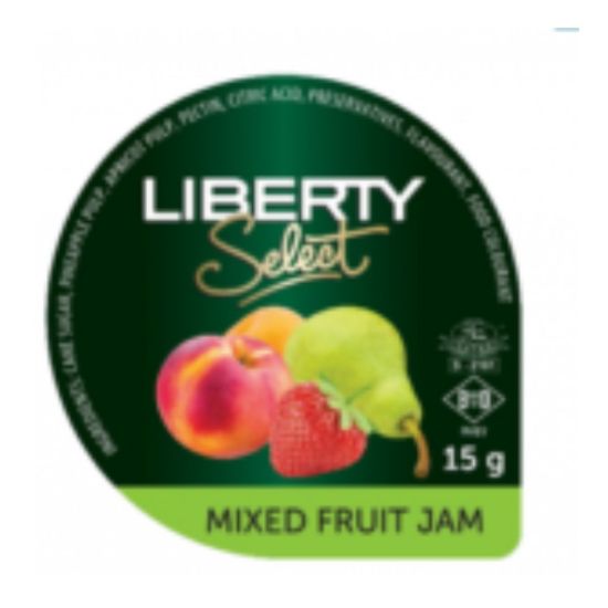 Picture of Jam Mixed Fruit Portion LIberty 50's
