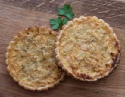 Show details for Kims Quiches Medium Spinach & Feta 120g Picture of Kims Quiches Medium Spinach & Feta 120g