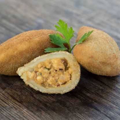 Show details for Kims Rissoles Mini Chicken 25g (20's) Picture of Kims Rissoles Mini Chicken 25g (20's)