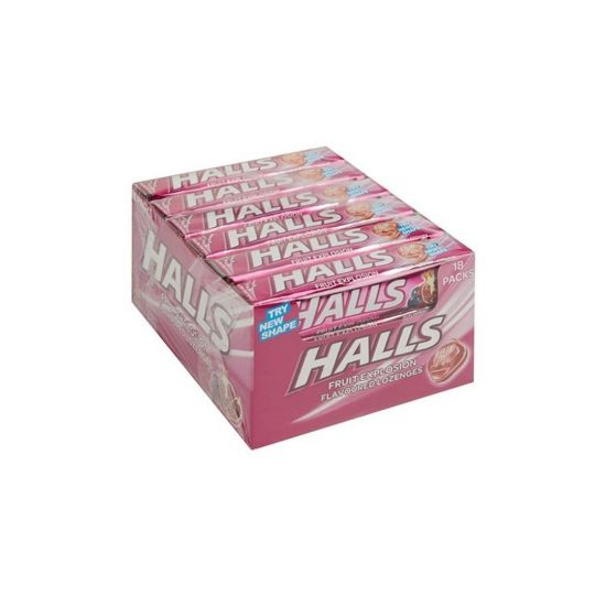 Picture of Sweets Halls Fruit Explosion Sticks (18's)