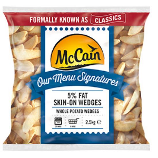 Picture of Mc Cain Potato Wedges S/On 2.5kg