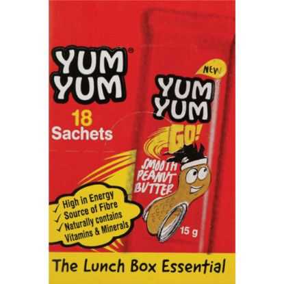 Show details for Peanut Butter Yum Yum Sachets 18 x 15g Each Picture of Peanut Butter Yum Yum Sachets 18 x 15g Each