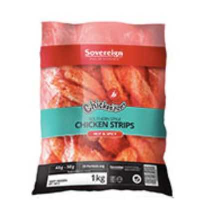 Show details for Chicken Strips Spicy Crumbed 1kg Picture of Chicken Strips Spicy Crumbed 1kg