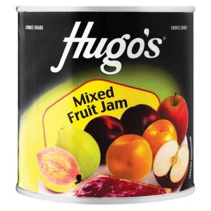Show details for Jam Mixed Fruit Jam Hugo 900g Picture of Jam Mixed Fruit Jam Hugo 900g