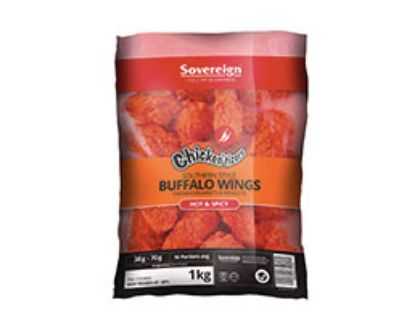 Show details for Chicken Buffalo Wings Spicy 1kg Picture of Chicken Buffalo Wings Spicy 1kg