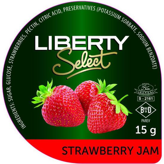 Picture of Jam Strawberry Portion Liberty 20 x 15g