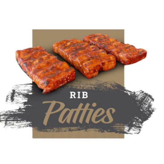 Picture of Rib Burger Patties (24 x 90g)