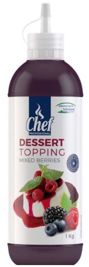 Picture of Sauce Dessert Strawberry Topping Craft 1L