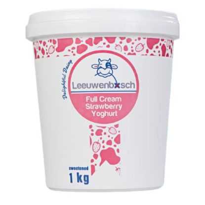 Show details for Yoghurt Leeuwenbosch Strawberry 1lt Picture of Yoghurt Leeuwenbosch Strawberry 1lt