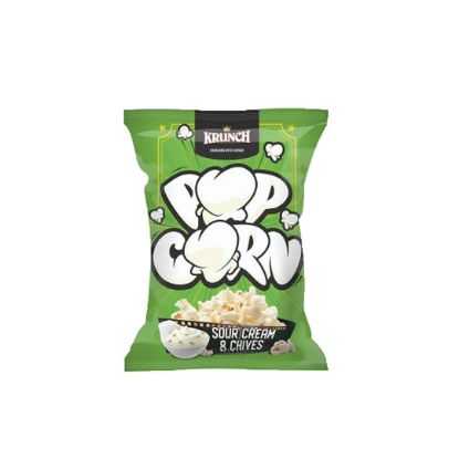 Show details for Snacks Krunch Popcorn S/Cream & Chives 90g Picture of Snacks Krunch Popcorn S/Cream & Chives 90g