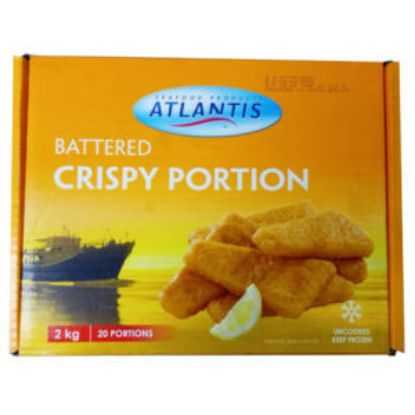 Show details for Fish Battered Crispy Bake {Orange} Atlantis 2kg Picture of Fish Battered Crispy Bake {Orange} Atlantis 2kg