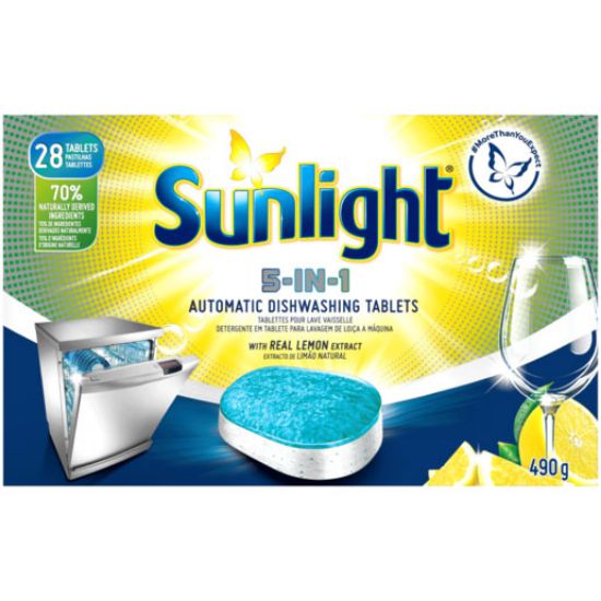 Picture of Dishwasher Sunlight 5 in 1 (28's)