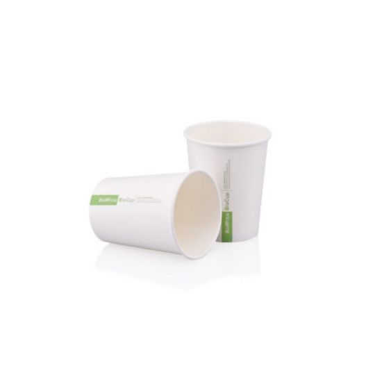 Picture of Biodegradable Bio Cup White Single Wall 250ml (50's)