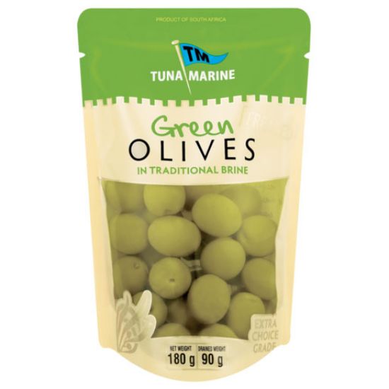 Picture of Olives Green Tuna Marine Pouch 180g