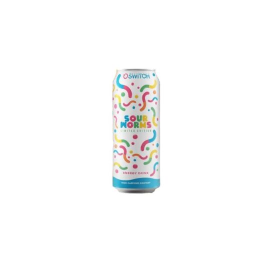 Picture of C/Drink Switch Energy Sour Worms 500ml