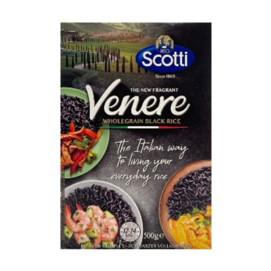 Picture of Rice Black Scotti Venere 500g