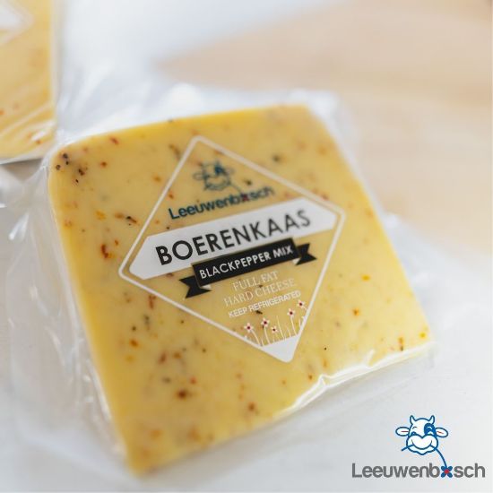 Picture of Cheese Boerenstyle - Black Pepper Mix p/kg