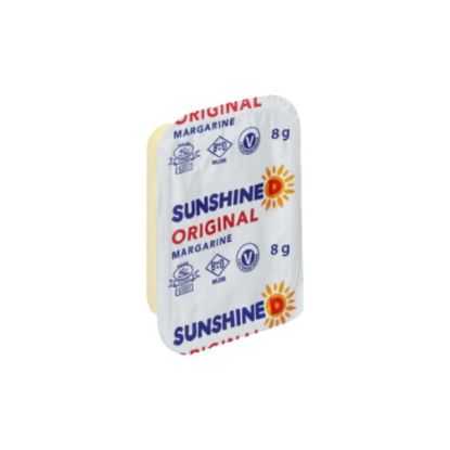 Show details for Margarine Sunshine D Mini Tubs 100 x 8g Picture of Margarine Sunshine D Mini Tubs 100 x 8g