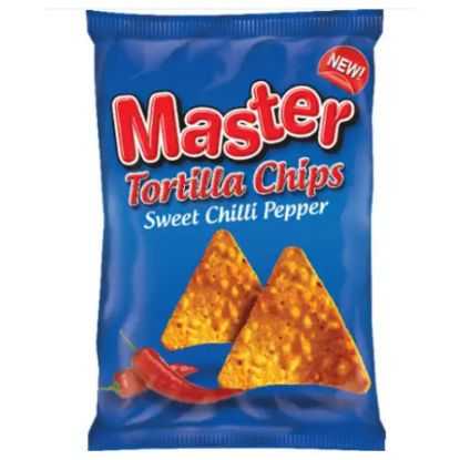Show details for Snack Master Tortilla Sweet Chilli 145g Picture of Snack Master Tortilla Sweet Chilli 145g