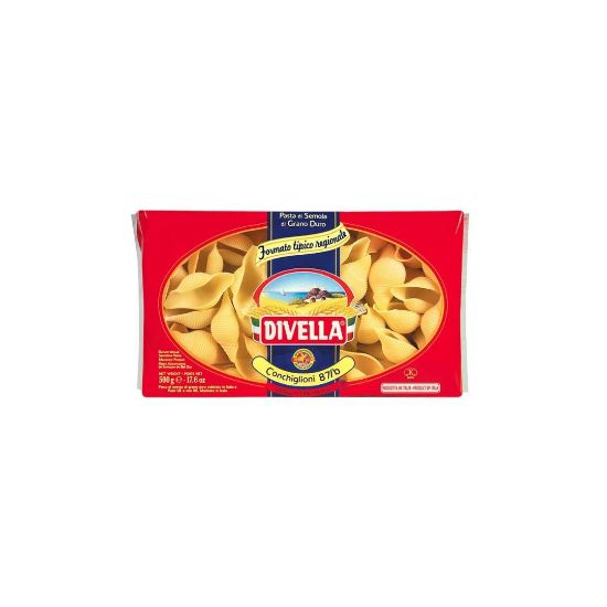 Picture of Pasta Divella Conchiglioni no 87B-Paccheri Rigati 16