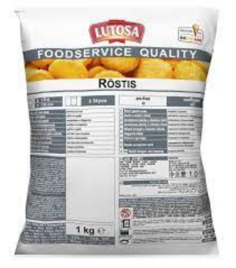 Picture of Frozen Potato Rosti Lutosa 2.5kg