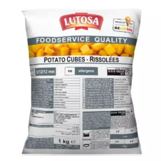 Picture of Frozen Potato Cubes Lutosa 2.5kg