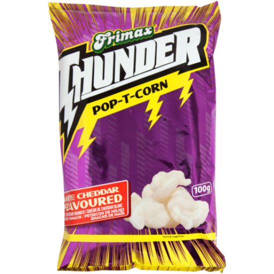 Picture of Snacks Thunder Pop-T Corn White Cheddar 20g