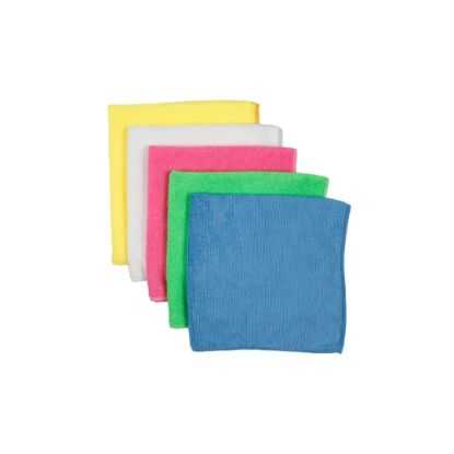 Show details for Cloth Micro Fibre Woven Multicolour  5 pack (200gsm) EACH Picture of Cloth Micro Fibre Woven Multicolour  5 pack (200gsm) EACH
