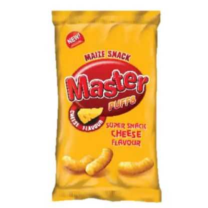 Show details for Snack Master Puffs Cheese Flavour 150g Picture of Snack Master Puffs Cheese Flavour 150g