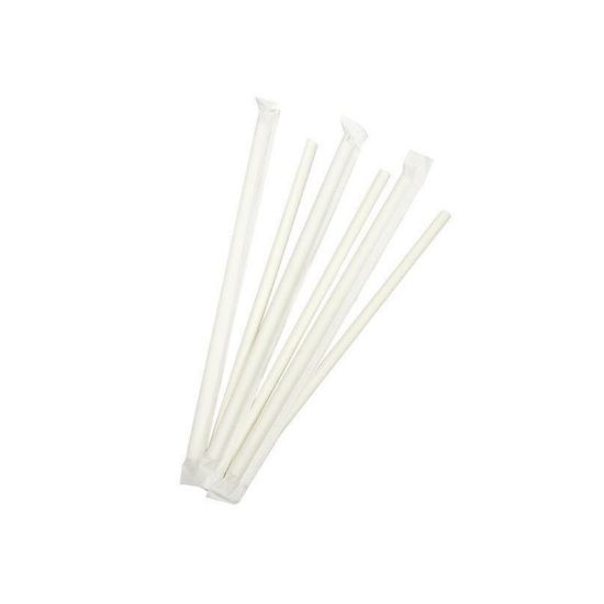 Picture of Straws Smoothie Wrapped 8mm x 210mm (2000)