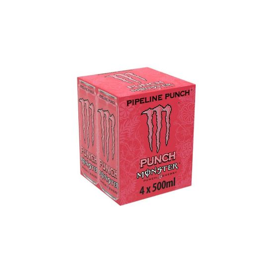 Picture of Monster Pipeline Punch Energy Drink 4 x 500ml