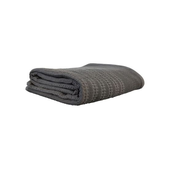 Picture of PFD Nortex Waffle Throw Dark Grey 210 x 230