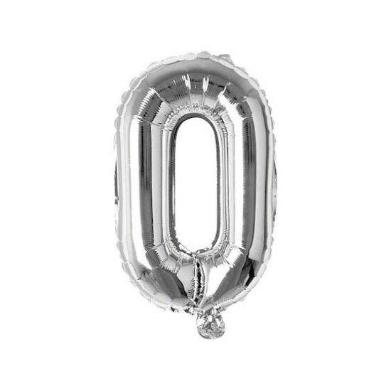 Picture of Balloon Foil Silver O