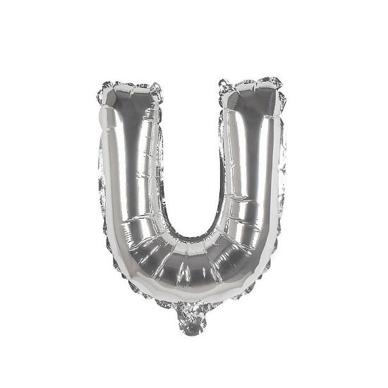 Picture of Balloon Foil Silver U