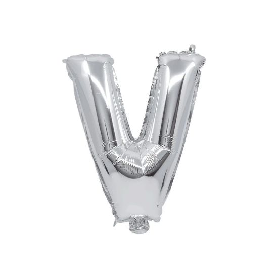 Picture of Balloon Foil Silver V