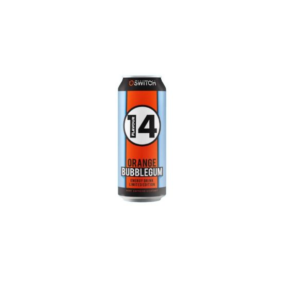 Picture of C/Drink Switch Energy Drink Orange Bubblegum 500ml