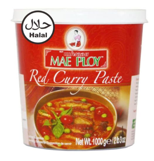 Picture of Red Curry Paste  Mae Ploy 1kg