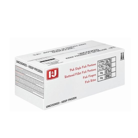 Picture of Fish I & J Battered Hake Fillet Portion 63 x 150g