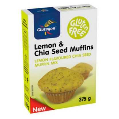 Show details for Gluten Free Premix Lemon & Chia Muffin Mix 375g Picture of Gluten Free Premix Lemon & Chia Muffin Mix 375g